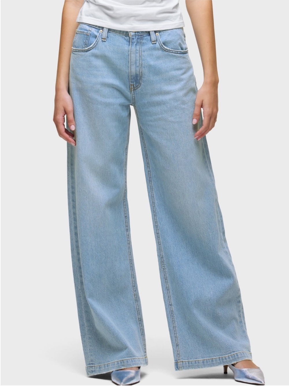 Hudson Wide Leg Light Blue Women’s Jeans